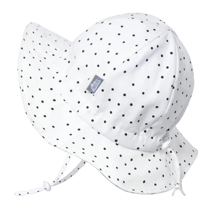 Jan & Jul Dots Cotton Floppy Hat