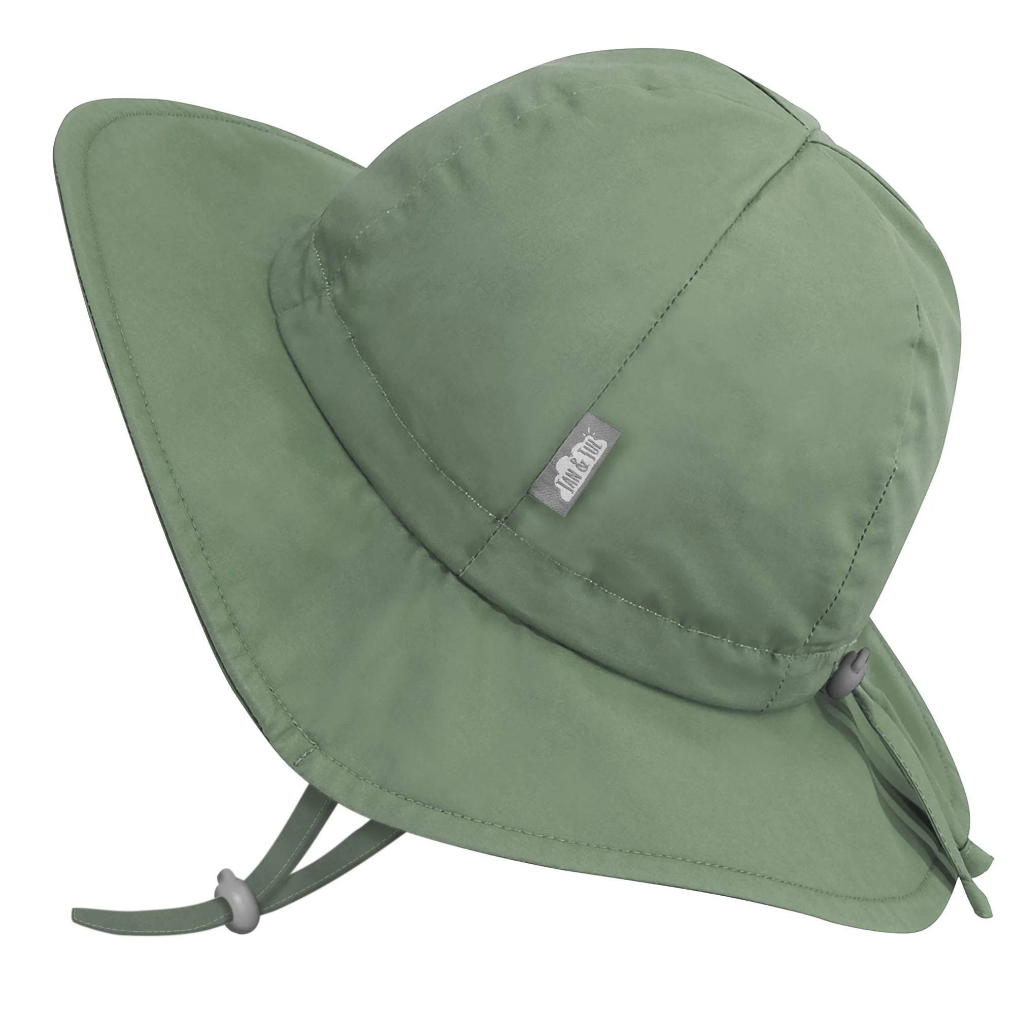 Jan & Jul Juniper Green Cotton Floppy Hat