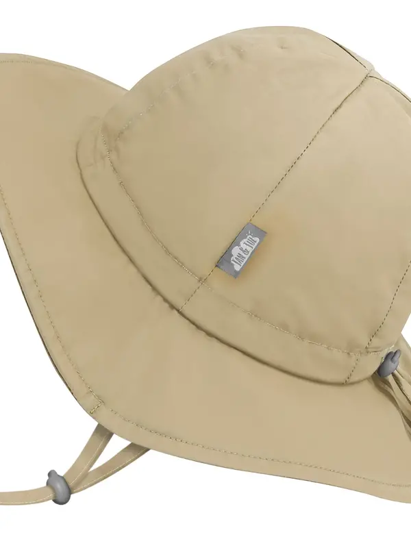 Jan + Jul Olive Khaki Cotton Floppy Hat