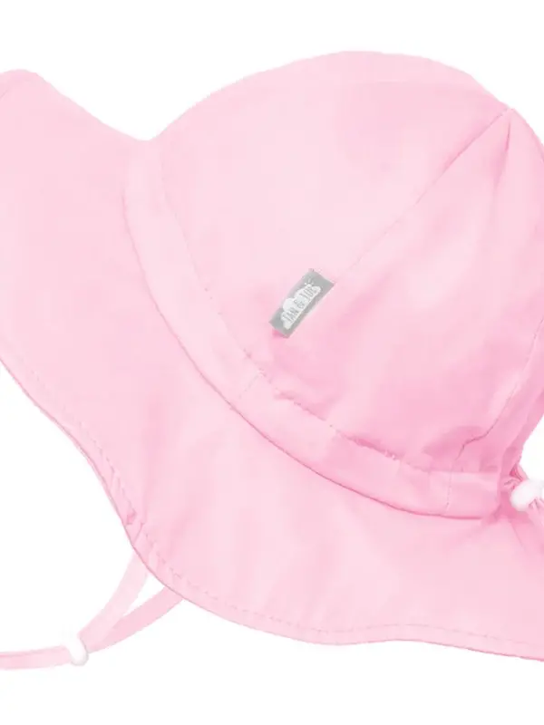 Jan + Jul Pink Cotton Floppy Hat