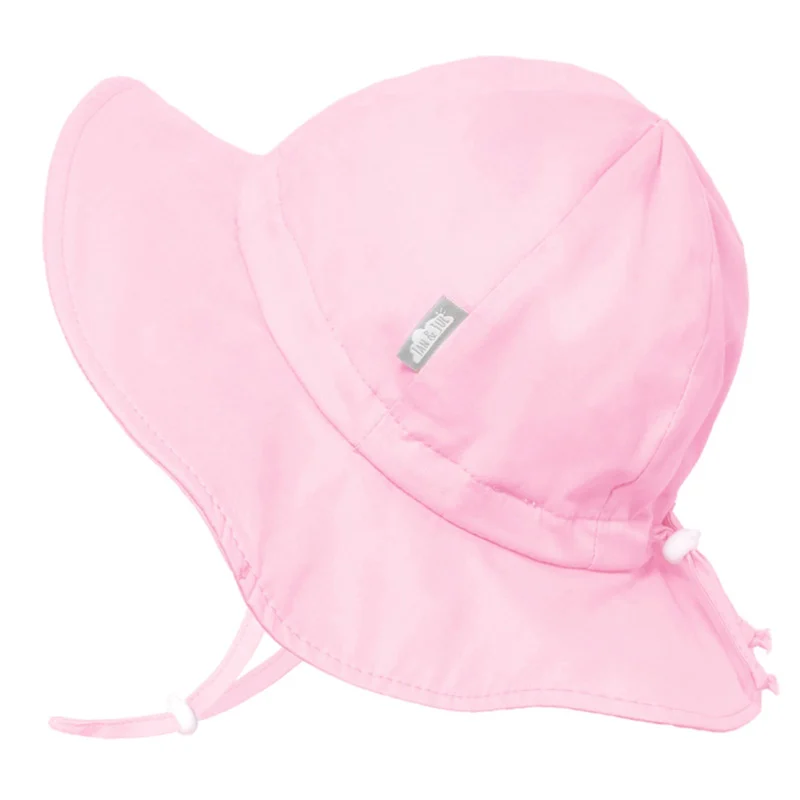Pink Cotton Floppy Hat