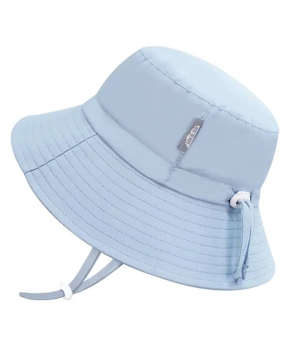 Jan Jul Jan Jul Light Blue Cotton Bucket Hat