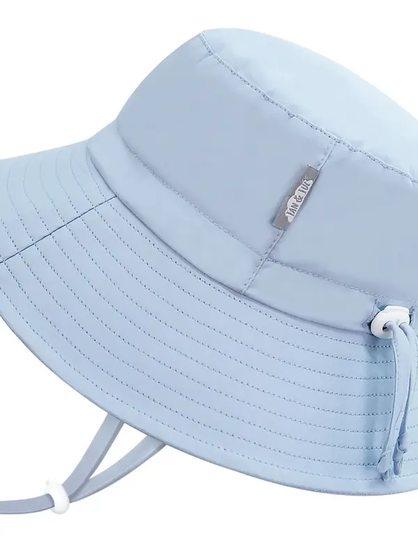 Jan + Jul Jan & Jul Light Blue Cotton Bucket Hat
