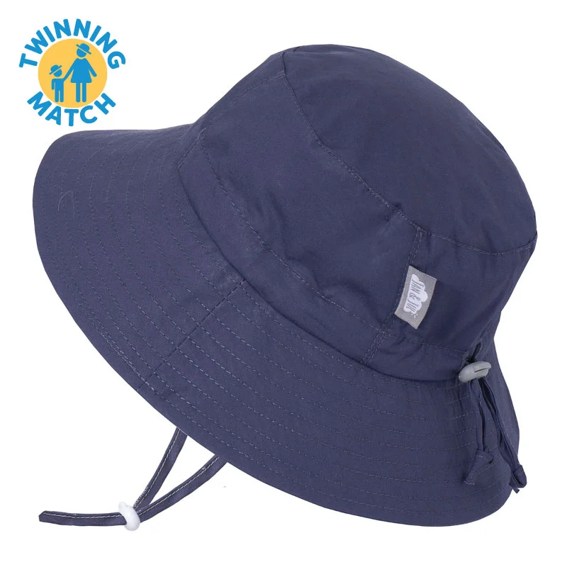 Navy Cotton Bucket Hat