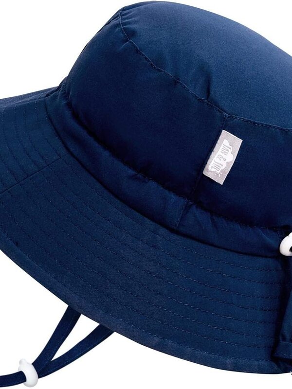 Jan + Jul Navy Aqua Dry Bucket Hat