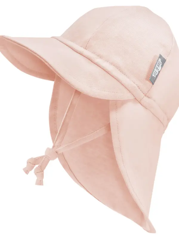 Jan + Jul Light Pink Sun Soft Baby Cap