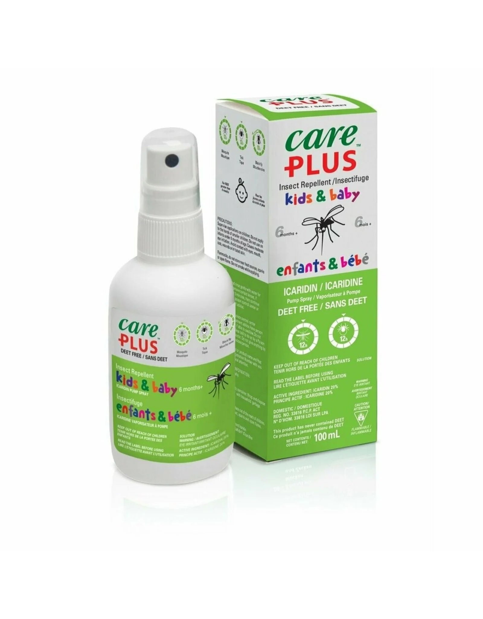 Care Plus Icaridin - Kids and Baby - 200ml