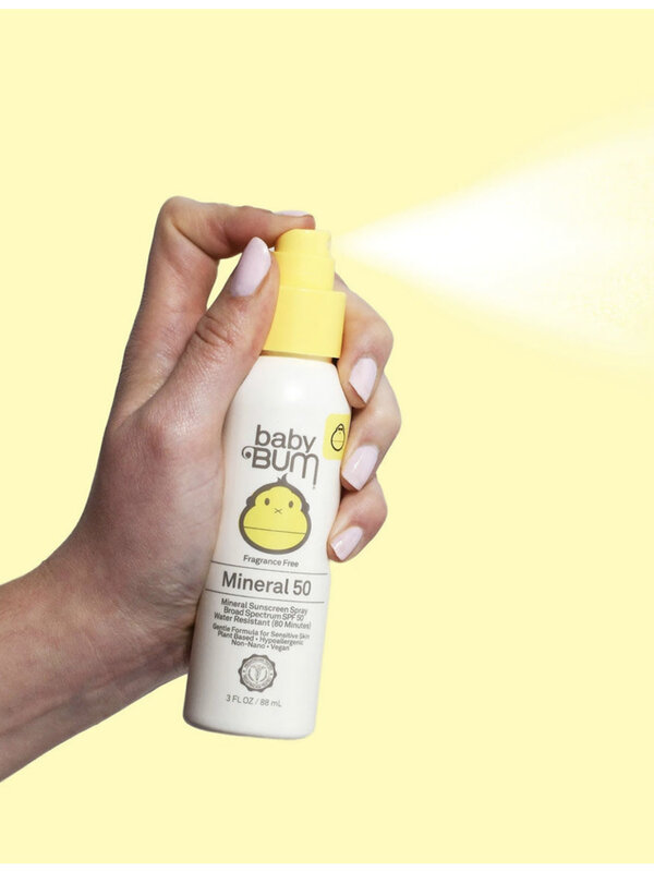 Sun Bum Baby Bum SPF 50 Mineral Sunscreen Spray