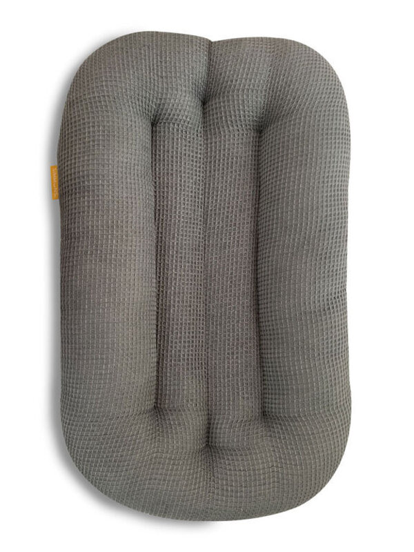 Simmons Cozy Nest Lounger - Grey Waffle