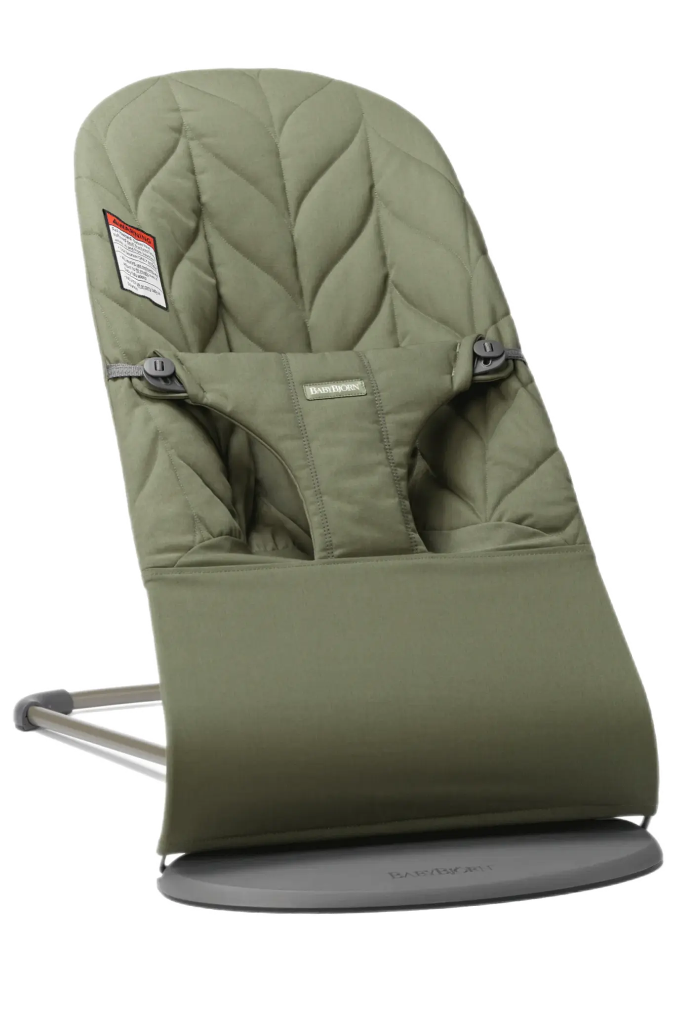 Baby Bjorn Bliss Bouncer Dark Green Petal Quilt Cotton Hello Baby