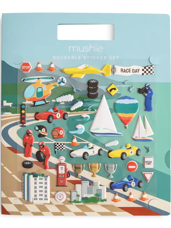 Mushie Mushie Reusable Sticker Set