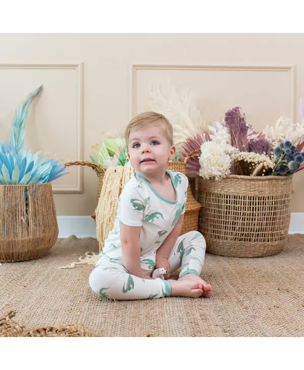 Short sleeve pants pajama set hotsell