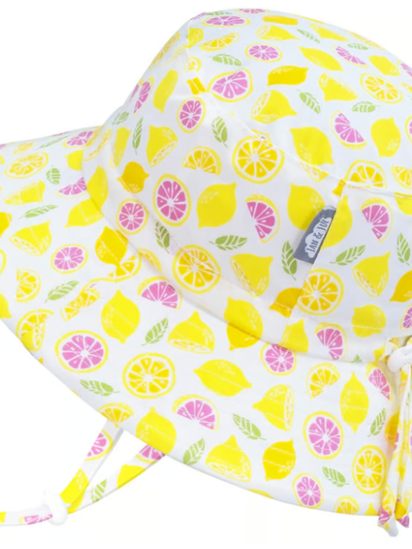 Jan + Jul Lemons Cotton Bucket Hat