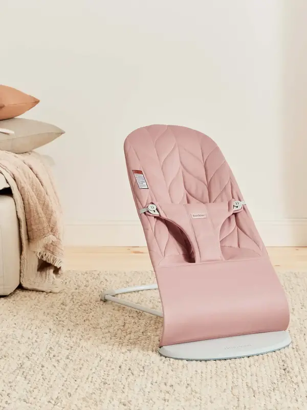 Baby Bjorn Bliss Bouncer -  Dusty Pink Petal Quilt