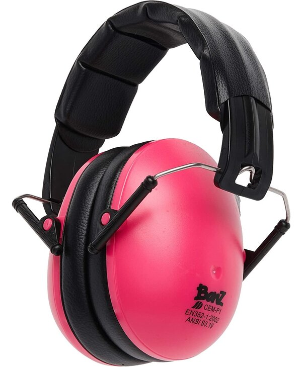 Banz Hearing Protection Earmuffs 2y+ - Petal Pink Banz Hearing Protection Earmuffs 2y+ - Petal Pink
