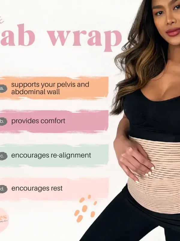 bellies inc. Bellies Ab Wrap (Black)