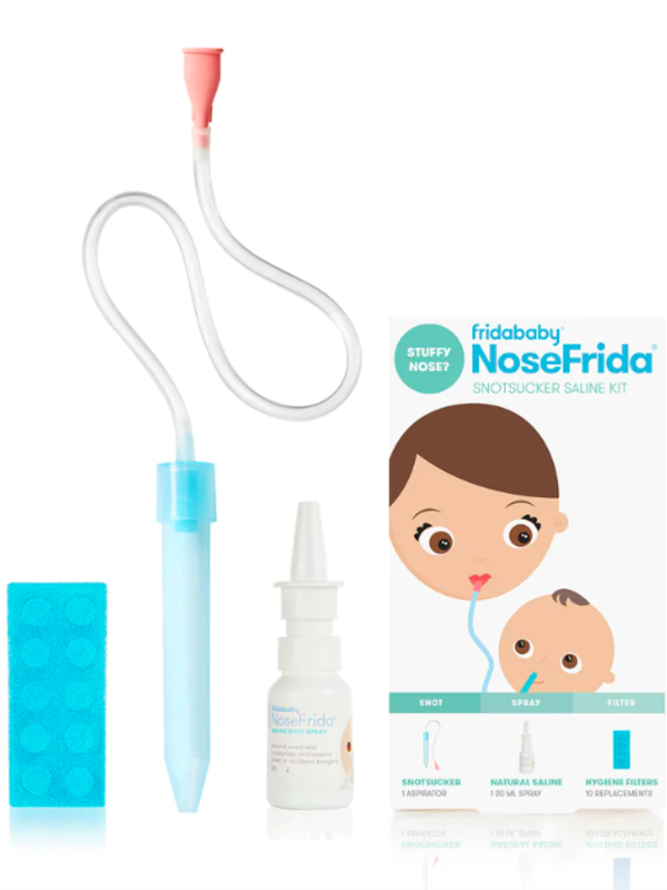 Fridababy NoseFrida Snot Sucker Saline Kit