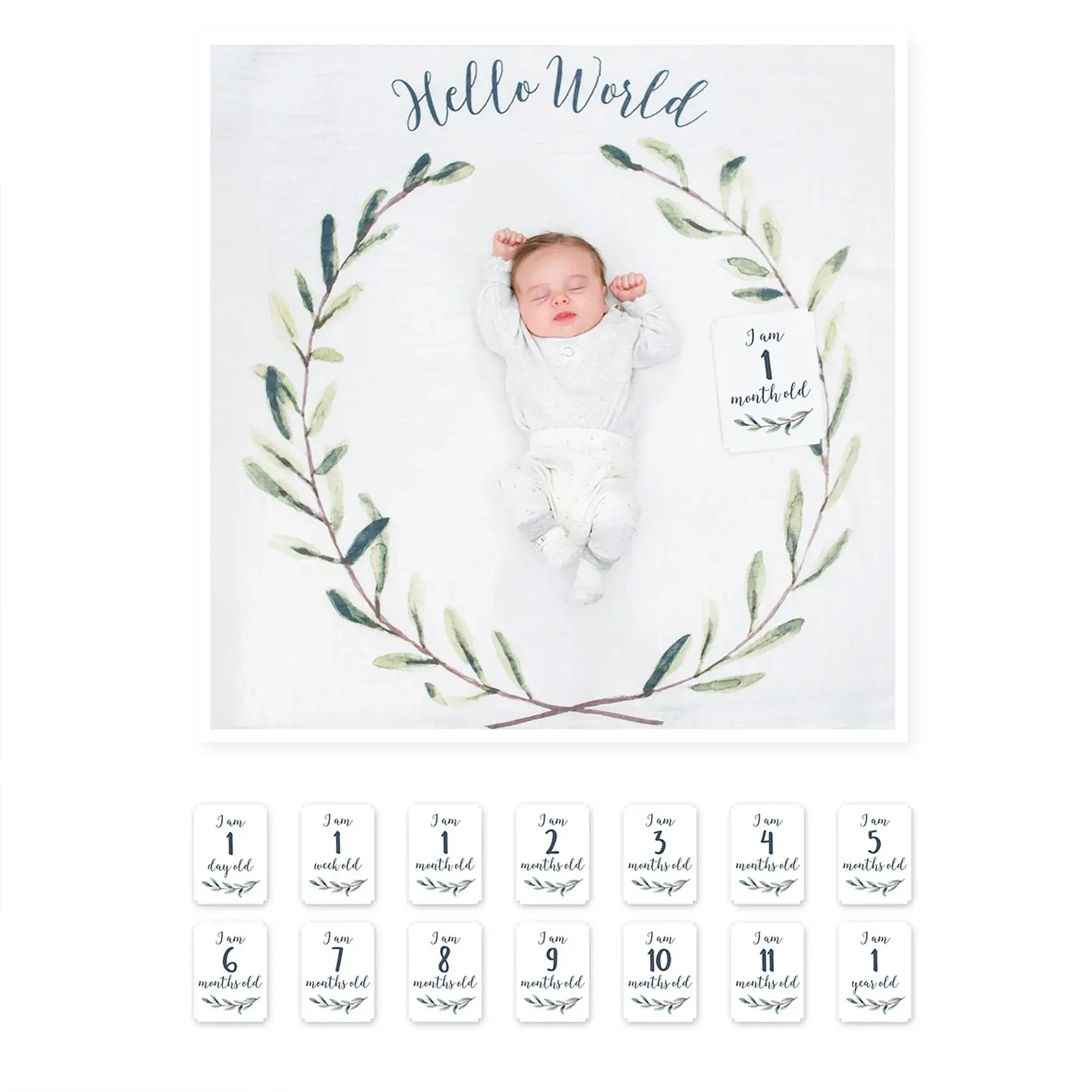 Lulujo Baby's First Year Blanket