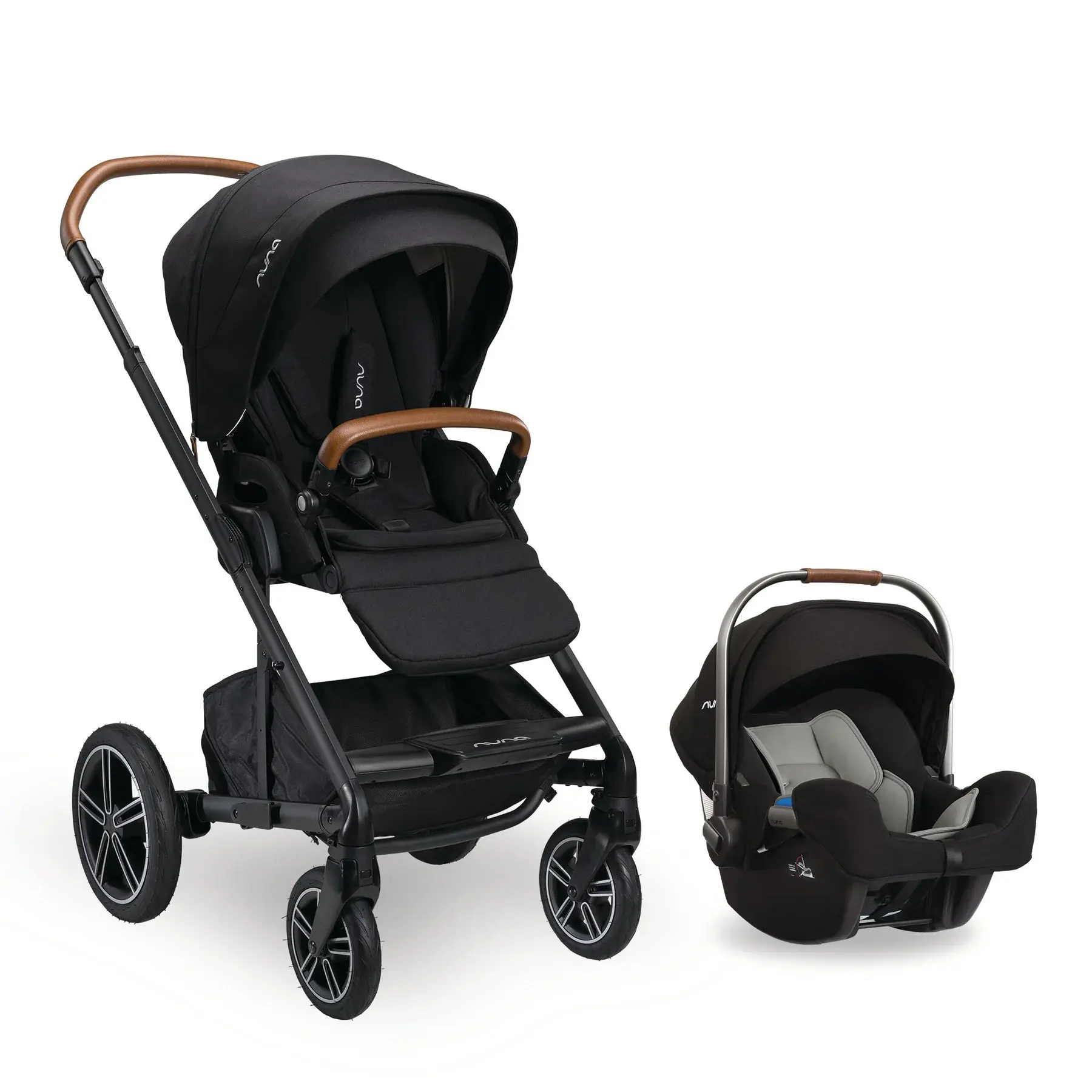 Nuna MIXX Next + Pipa Travel System - Caviar