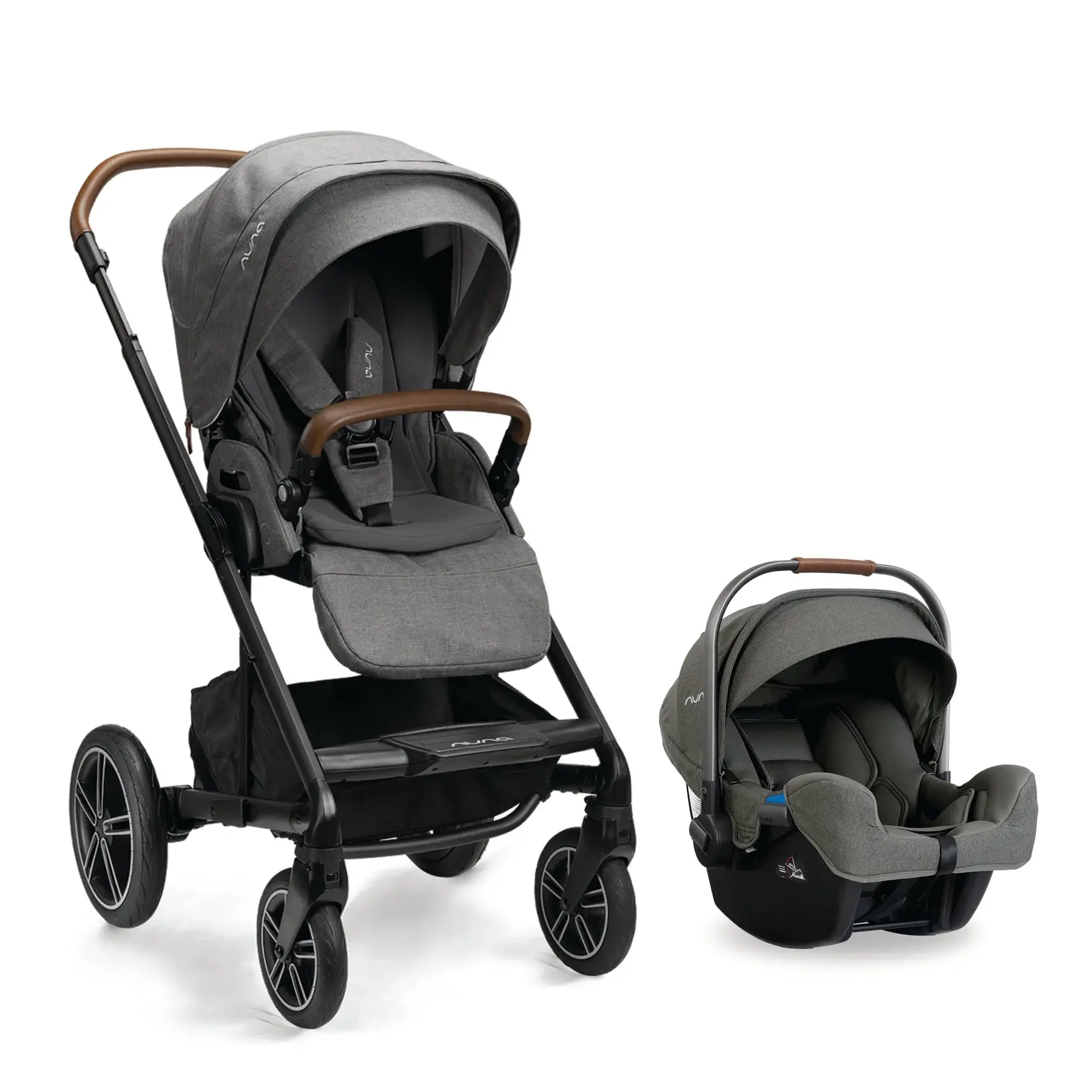 Nuna MIXX Next + Pipa Travel System - Granite