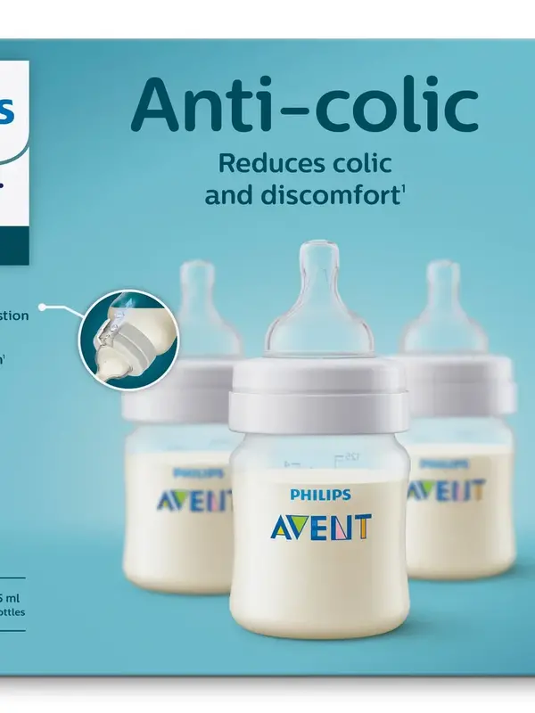 Philips Avent Philips Avent Anti Colic Bottle 4oz - 3pk
