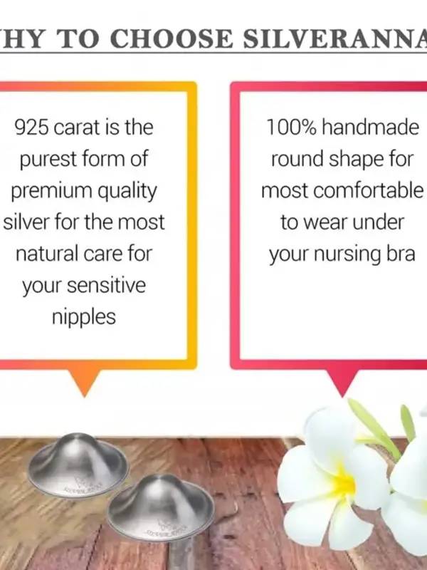 Silveranna Silveranna 925 Silver Nipple Shields