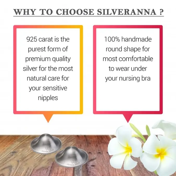 Silveranna 925 Silver Nipple Shields
