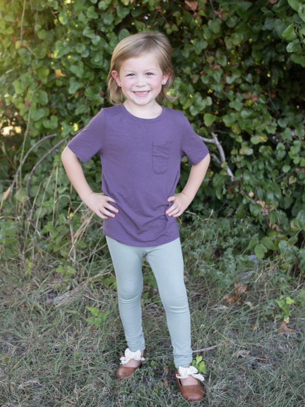 Kyte Rib Leggings - Thyme