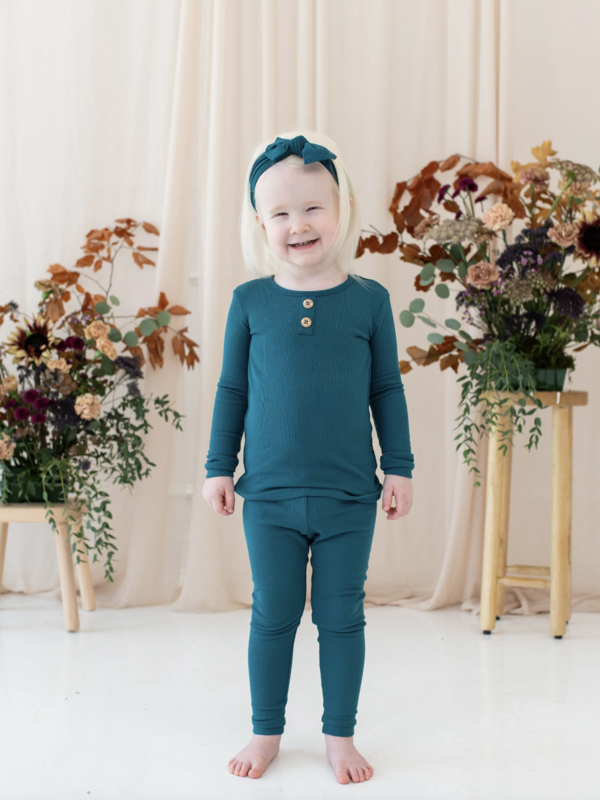 Kyte Rib Henley Set - Loch