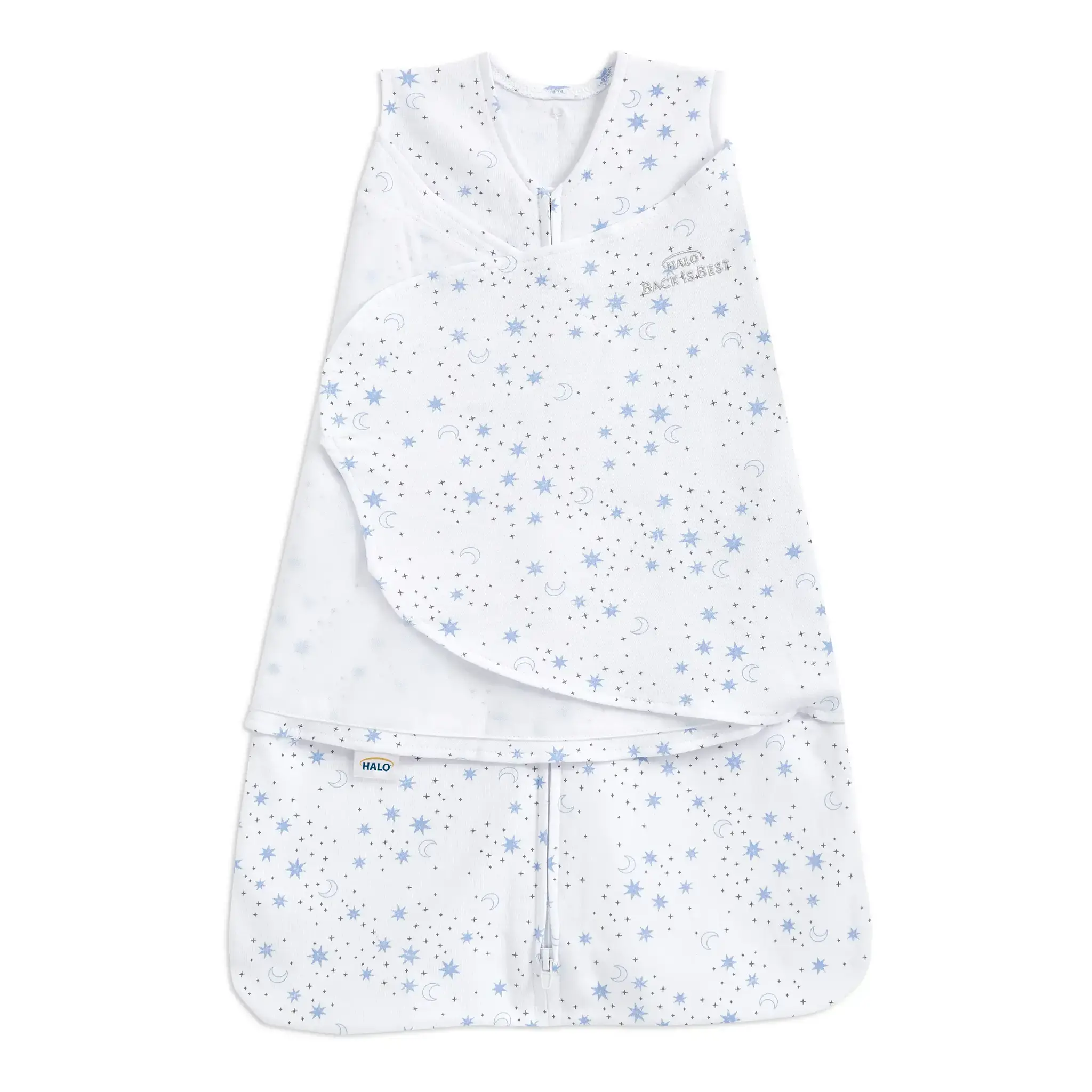 Halo SleepSack Swaddle - Blue Midnight Moons