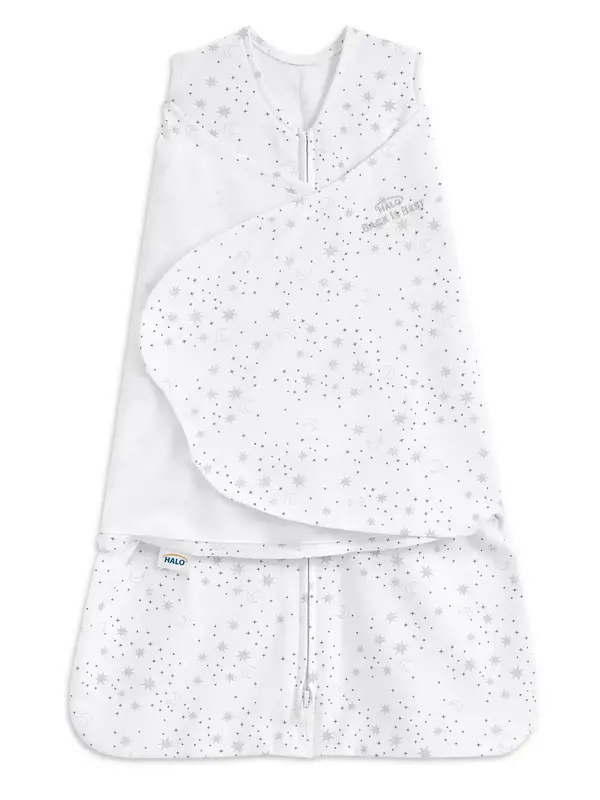 Halo Halo SleepSack Swaddle - Grey Midnight Moons