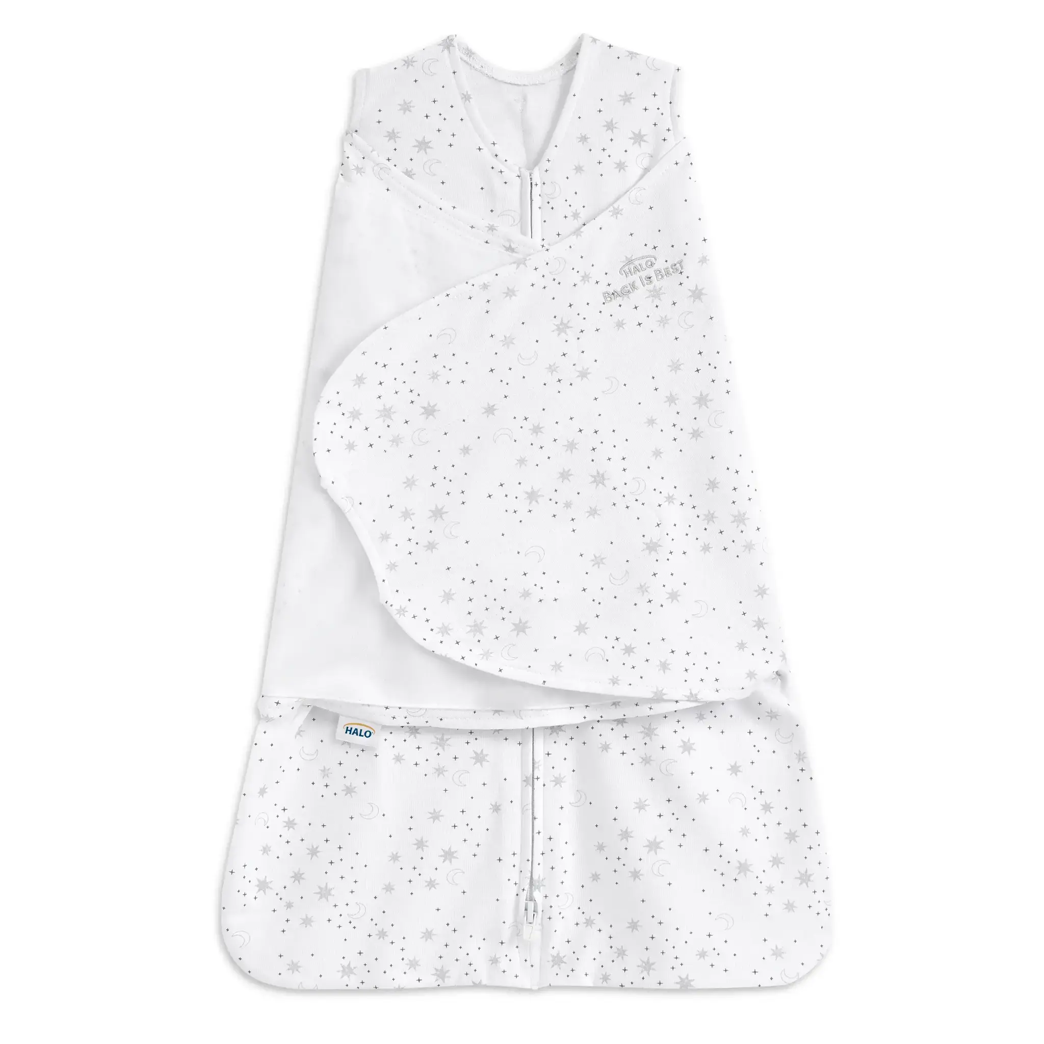 Halo SleepSack Swaddle - Grey Midnight Moons
