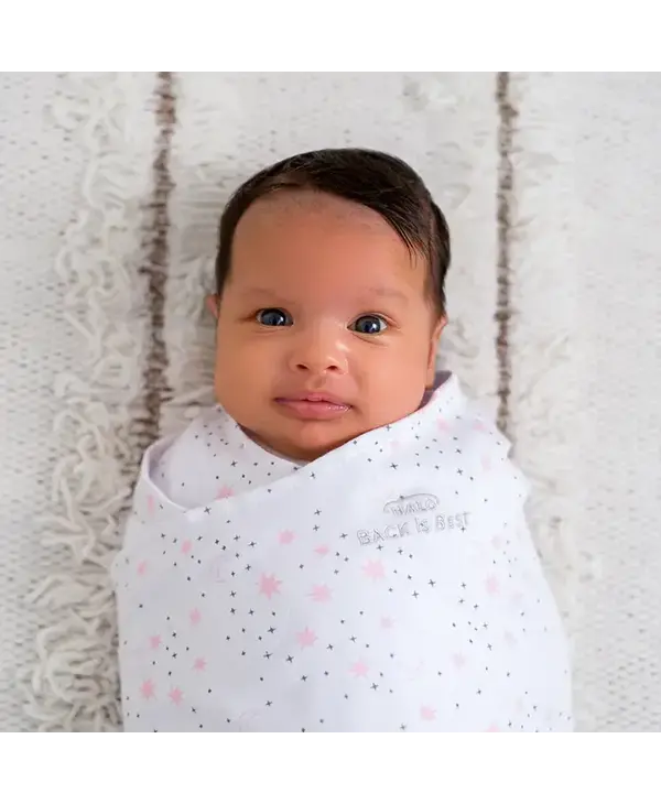 Halo Halo SleepSack Swaddle Pink Midnight Moons