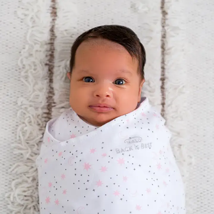 Halo SleepSack Swaddle Pink Midnight Moons Hello Baby