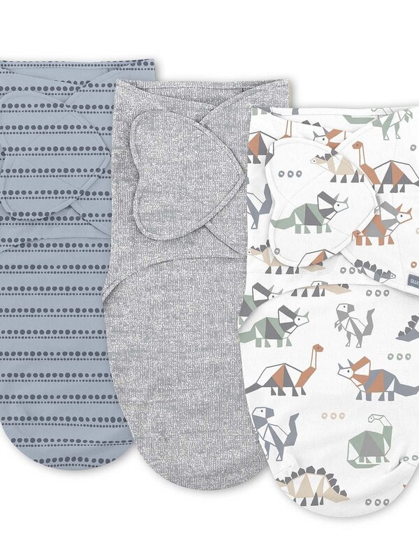 Monogram Collection Swaddle - Dino Mite 3-pack