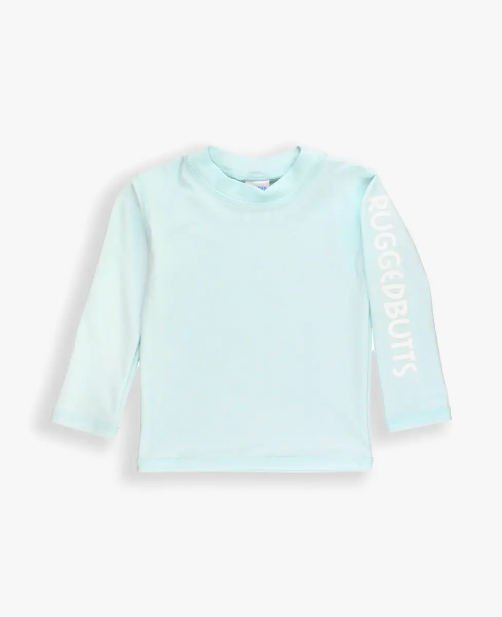 RuggedButts Spun Sugar Blue Rash Guard