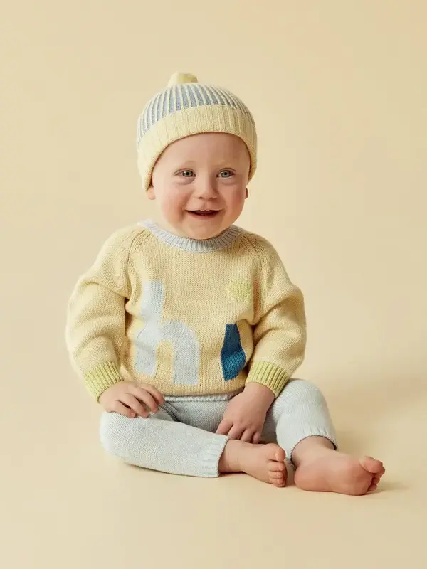 Wilson + Frenchy Dew Knitted Jacquard Sweater