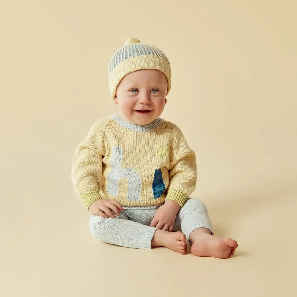 Dew Knitted Jacquard Sweater