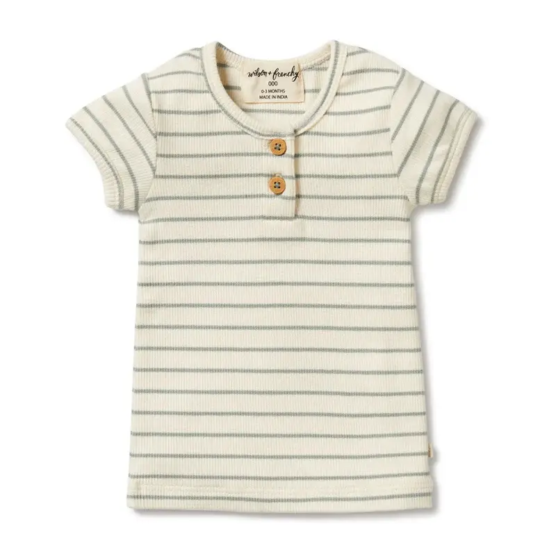 Henley Tee - Petit Sage