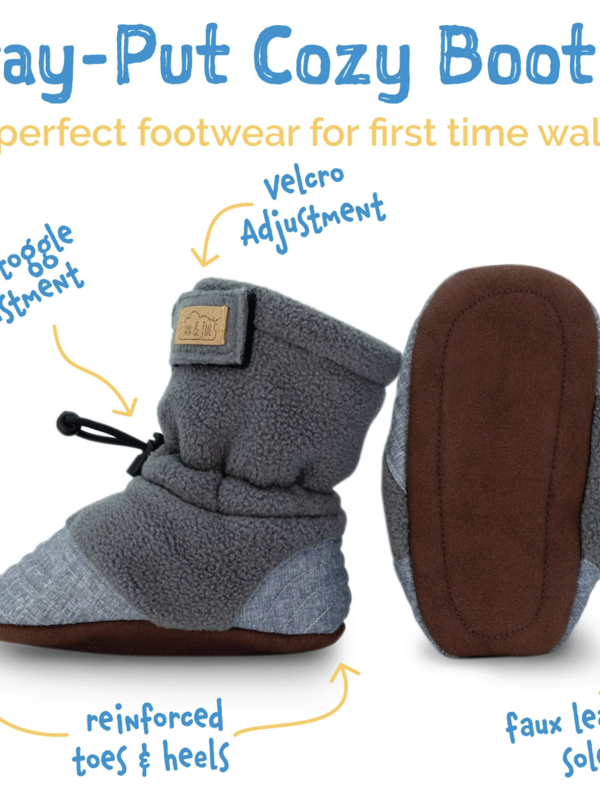 Jan + Jul Stay-Put Cozy Booties
