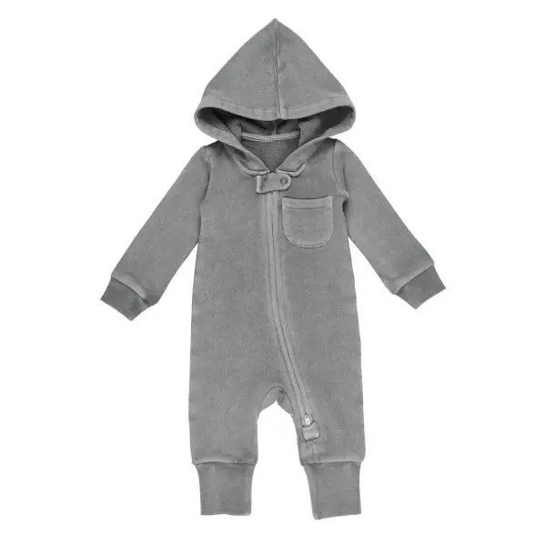 L'ovedbaby Mist Cozy Zipper Romper