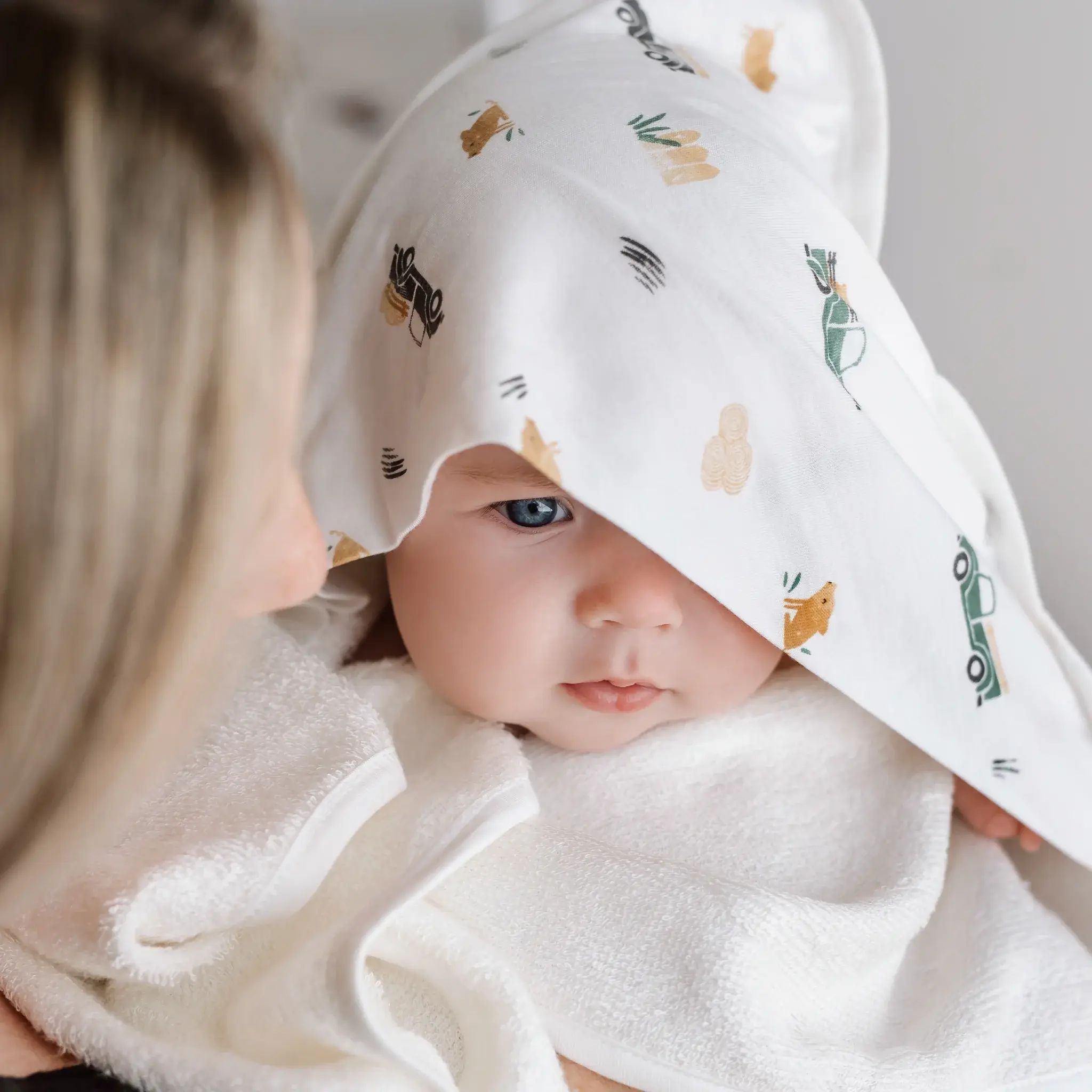 Perlimpinpin Bamboo Hooded Towel