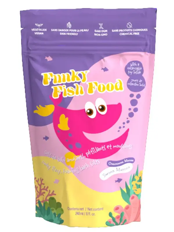 Loot Swoon Maroon Funky Fish Food