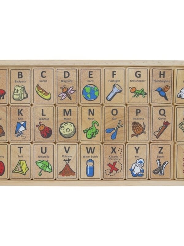Begin Again Large Alphabet Adventure Tiles