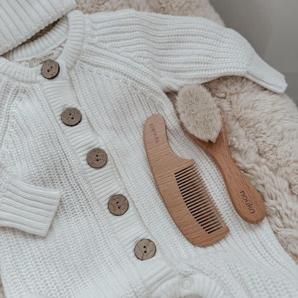 Nouka Baby's Brush + Comb Set