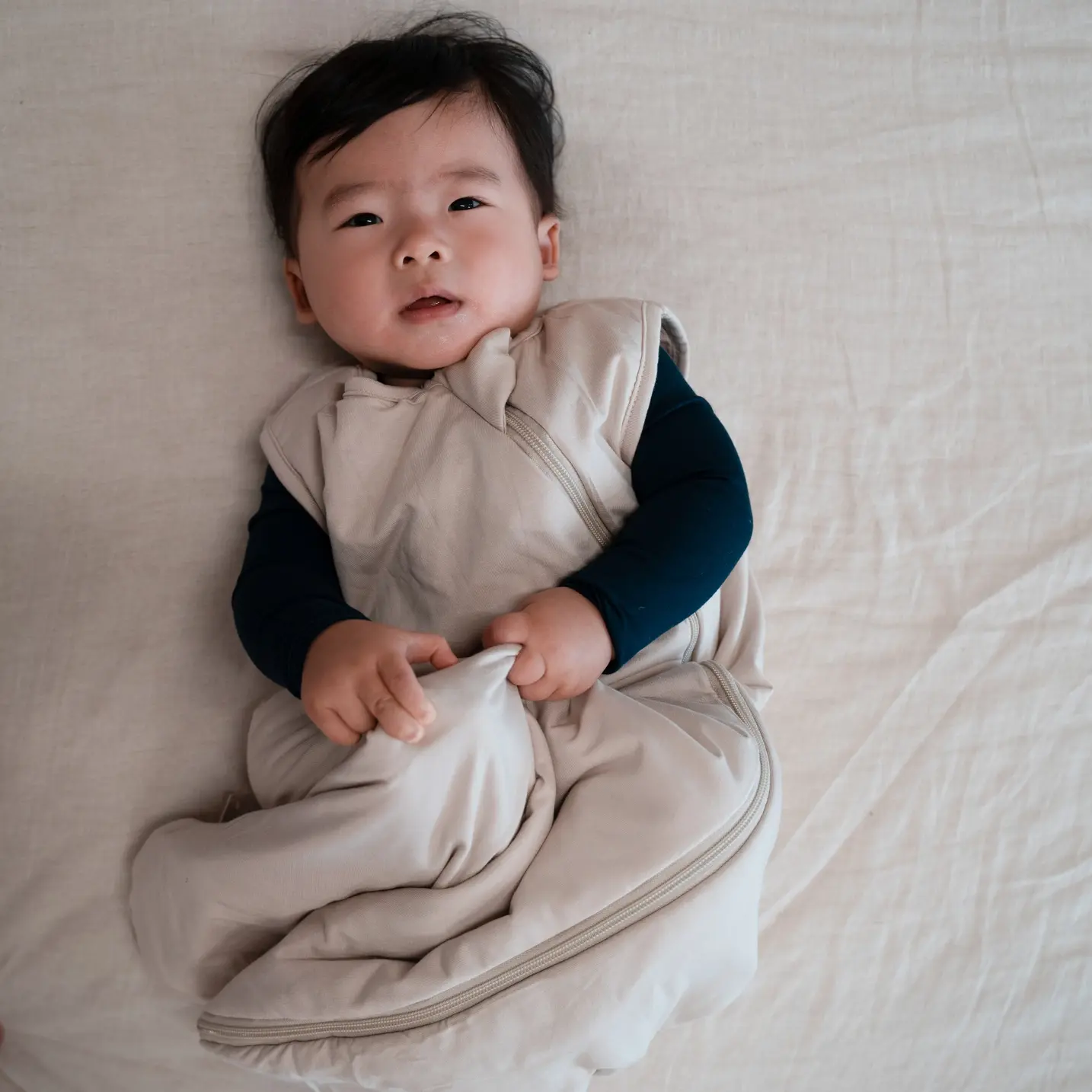 Bamboo Sleep Bag - Sand (1.0 tog)