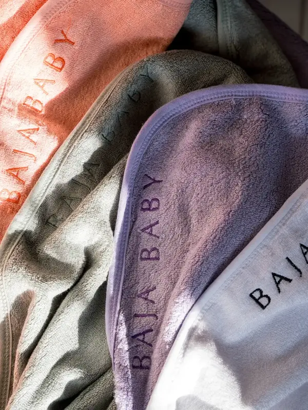 Baja Baby Cotton Hooded Towel