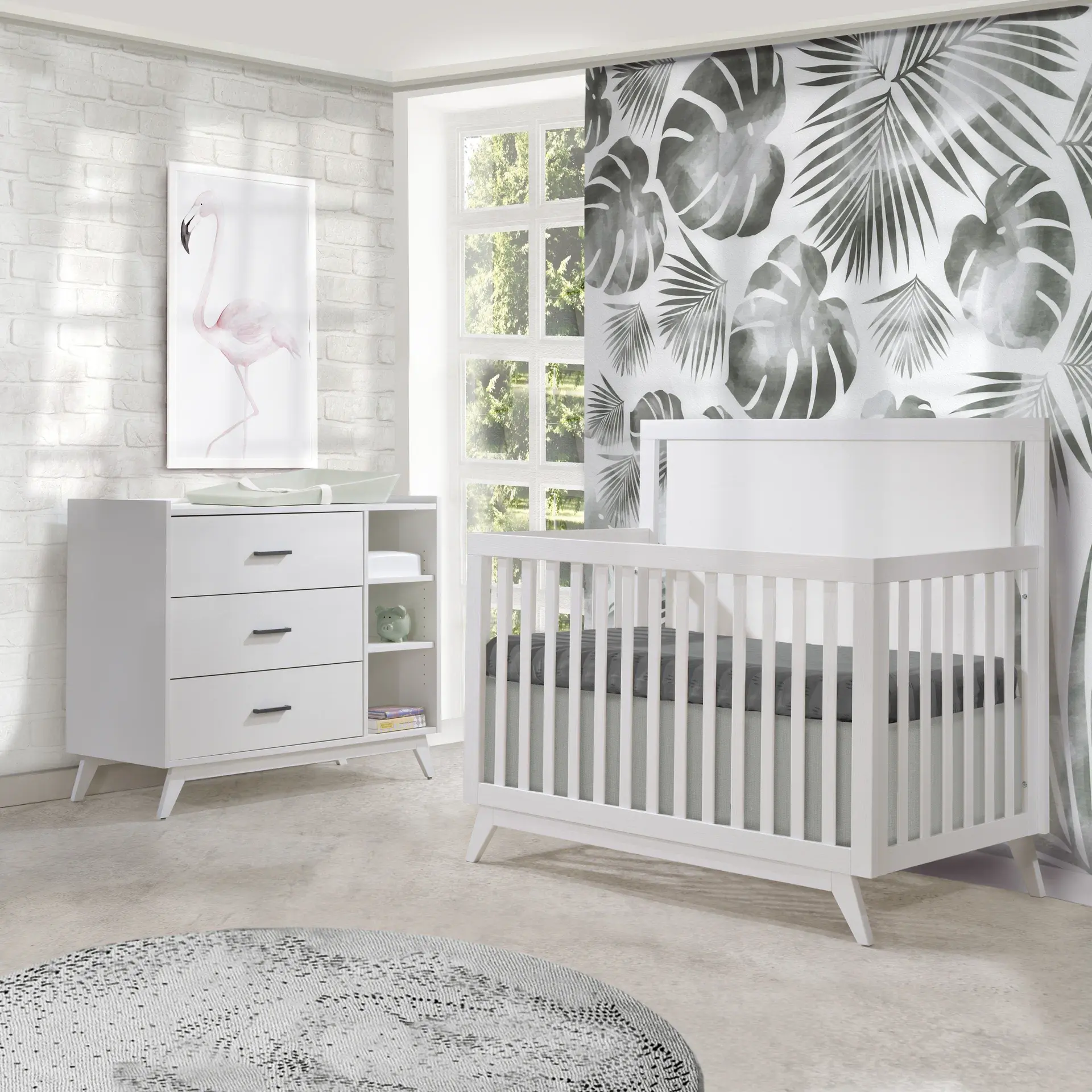 Sissi Crib-to-Double + Combo Dresser