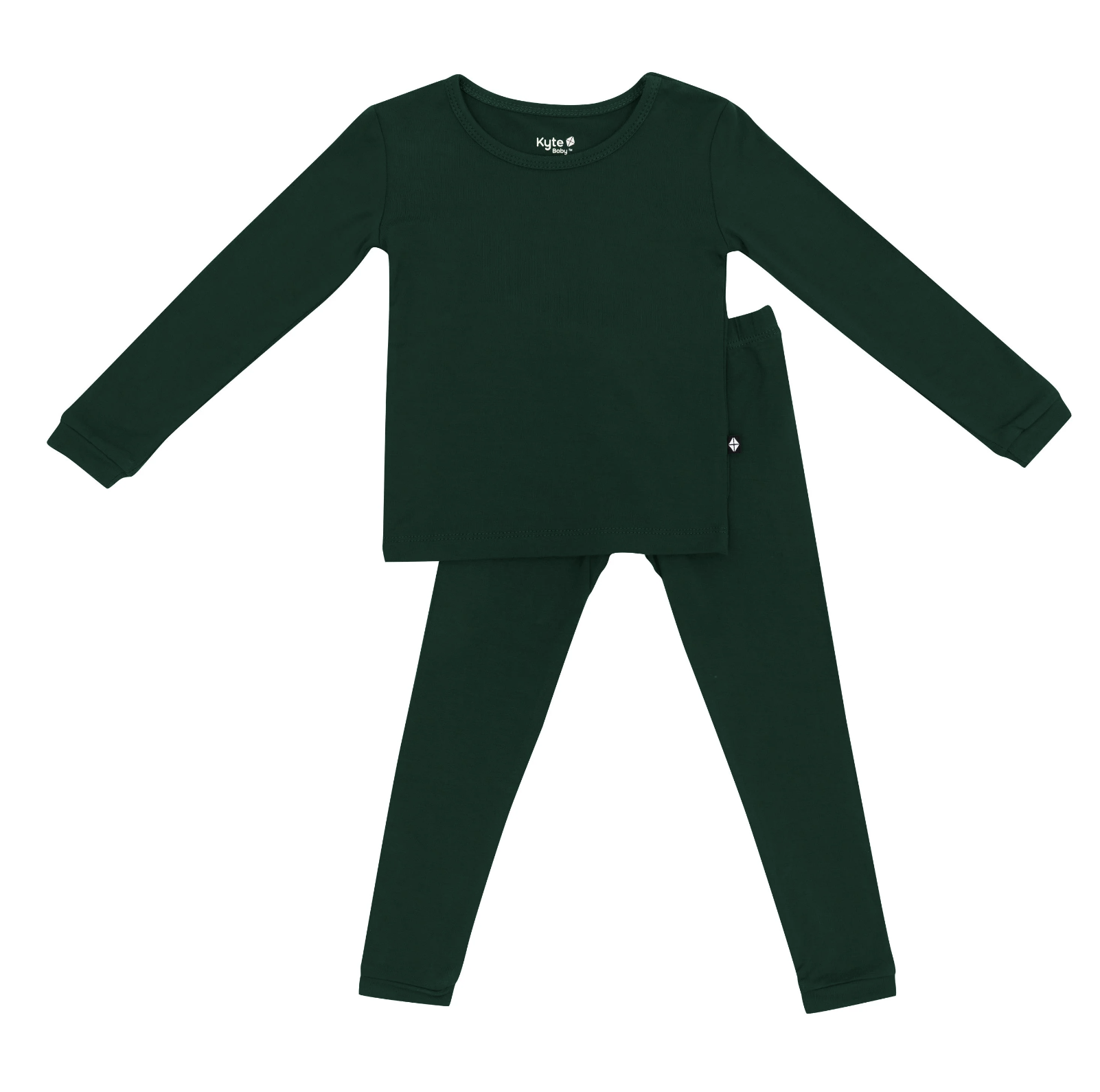 Kyte Long Sleeve Pajama Set - Evergreen
