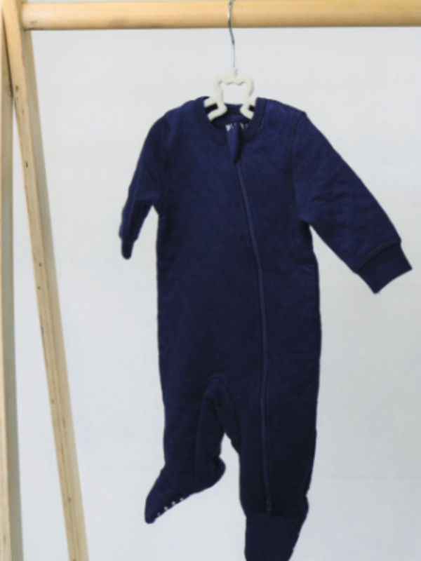 Juddlies Quilted Footie - Midnight
